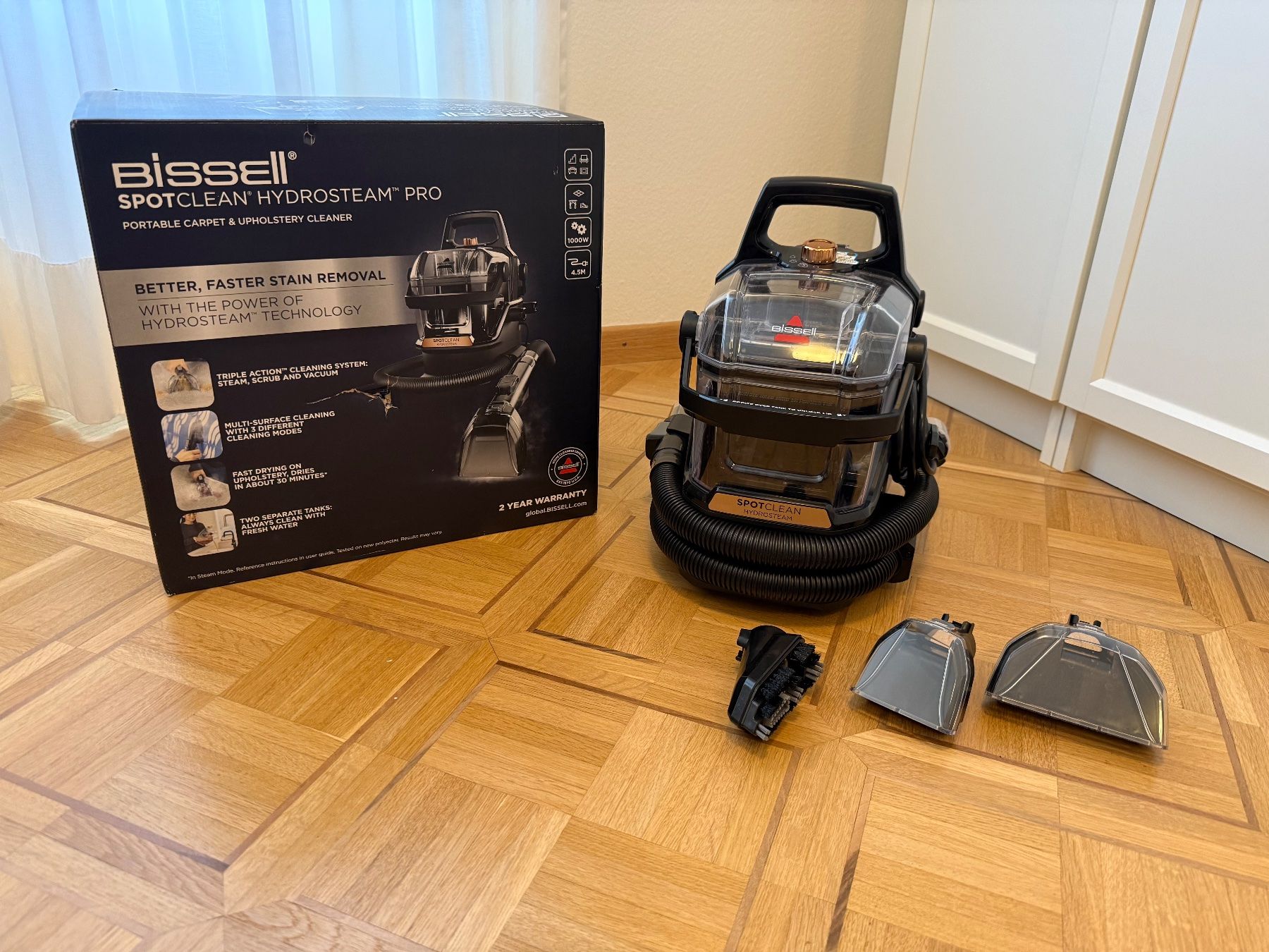 Bissell Pulitori a vapore: Bissell SpotClean HydroSteam Pro - Neu – Nuovo (secondo la descrizione) da Zürich venduto da aoo_5yvf
