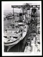 Fotografie Saint-Nazaire, Schiffsbauwerf