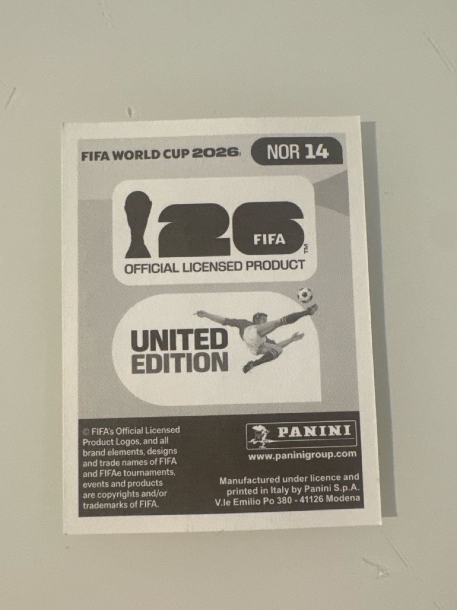 Panini Sammelbilder & Trading cards: Panini 2026 Patrick Berg NOR14 – Neu (gemäss Beschreibung) aus Bern von akl_sy9s 1