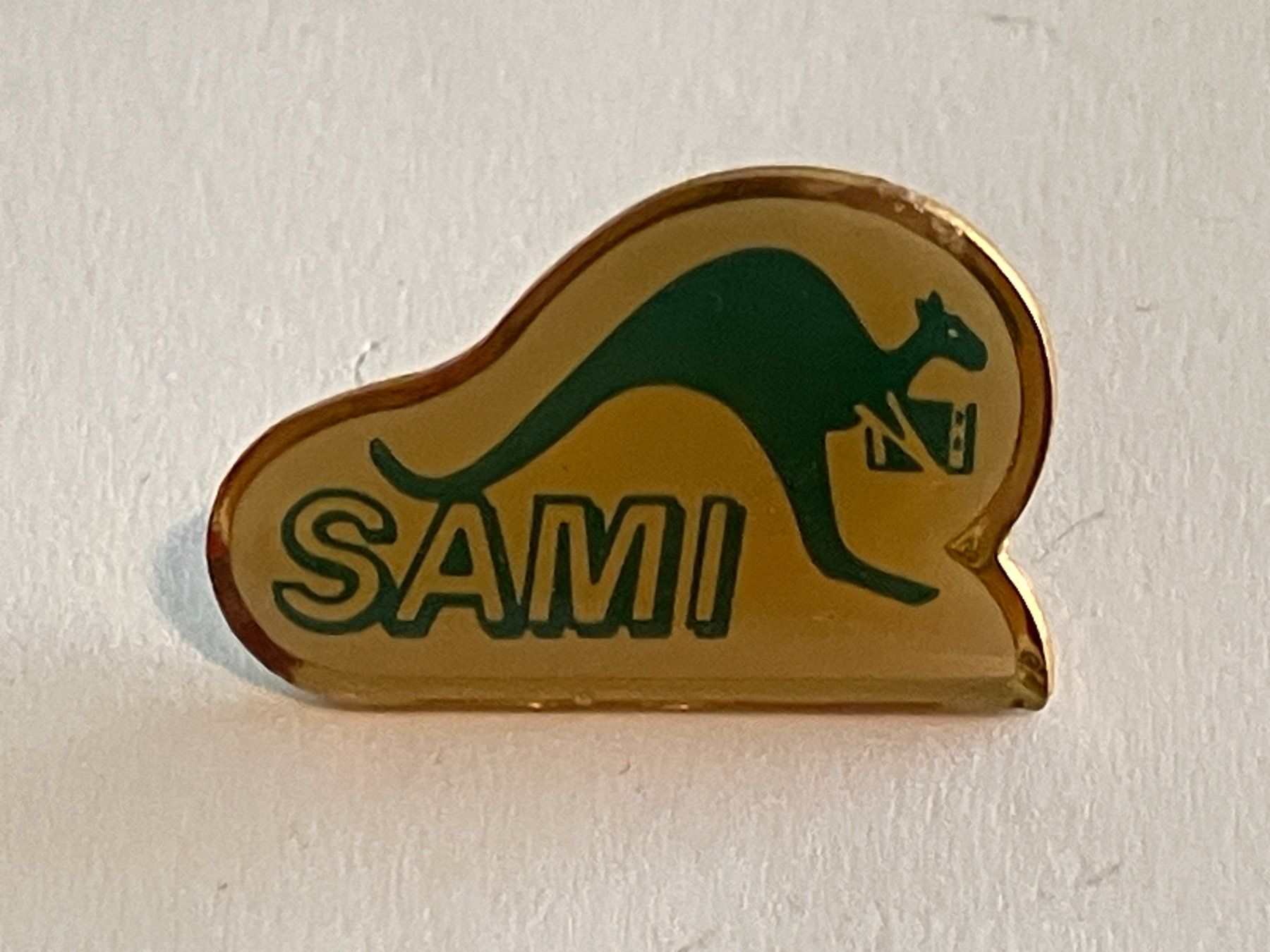 Plaketten & Abzeichen: 1 Pin Sami – Gebraucht aus Basel von djwwpp