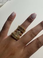 Ring Gold Modeschmuck 