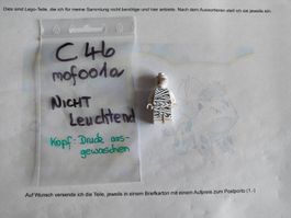 Legofigur mof001a	 Mummy - NON-Glow In Dark Pattern /C46