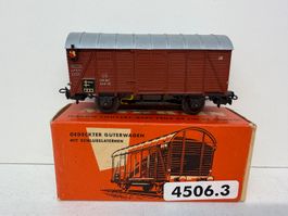 Märklin 4506.3 Güterwagen gedeckt mit Schlusslicht