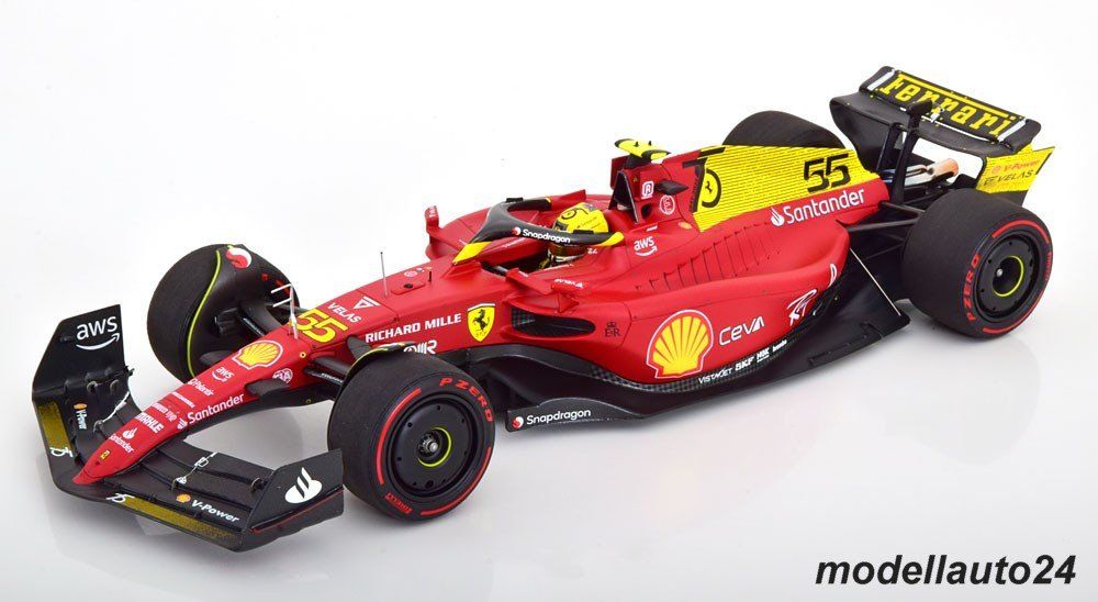 Ferrari F1-75 BBR Monza, GP Italie 2022, Carlos Sainz - Miniature 1/43 Collection