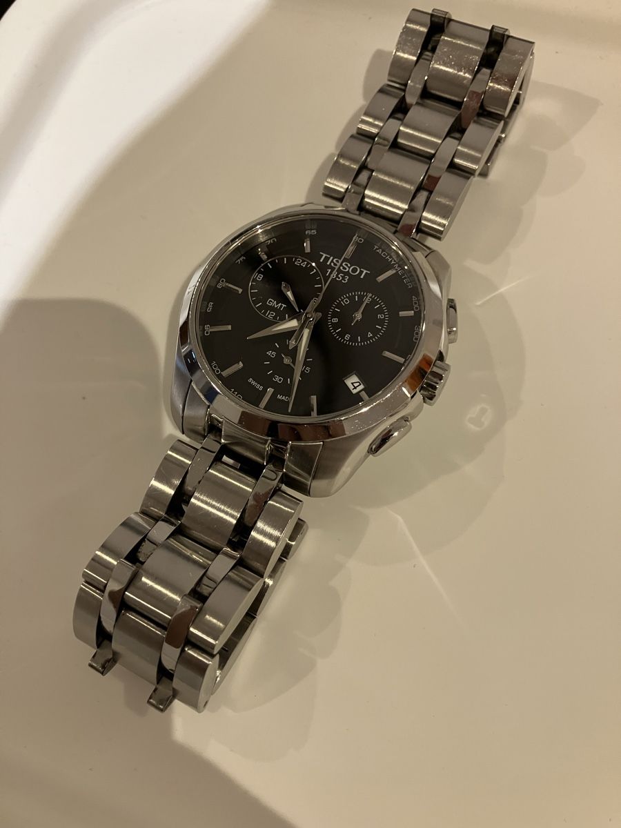 Tissot Orologi: Tissot Couturier Quartz Chronograph GMT – Usato da Uzwil venduto da Goran110285