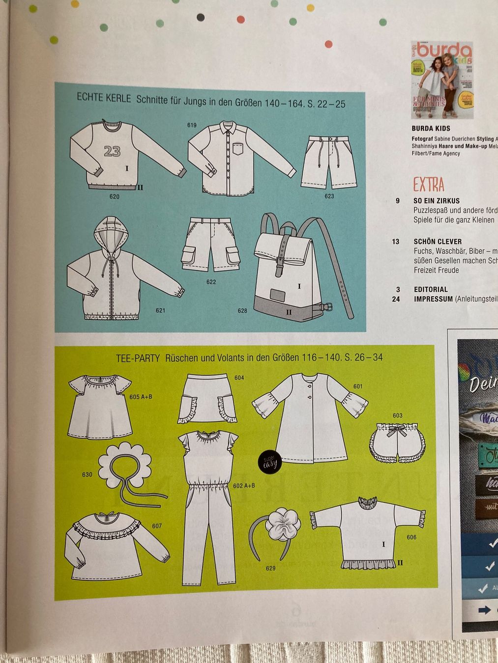 Schnittmuster: Burda Kids – Gebraucht aus Bünzen von Tango33A 2
