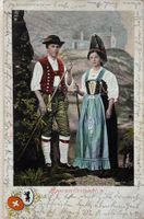 Appenzell, Trachten, 1901, Guggenheim 10057
