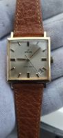 Montre vintage Enicar Star Jewels homme rectangul mecanic ..