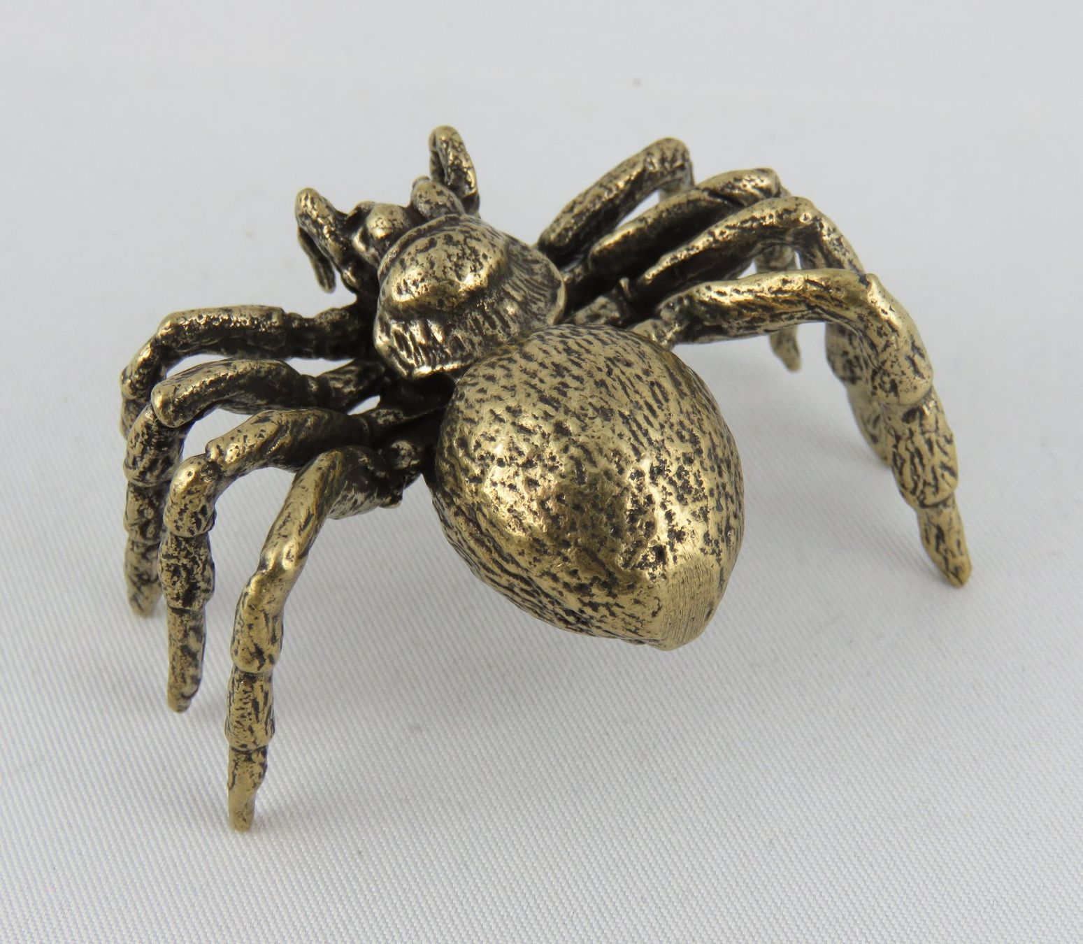 Figuren: Massive Messing - SPINNE - 5,5x4cm - 60g – Neu und originalverpackt aus Grenchen von Yamahwildstar16 2