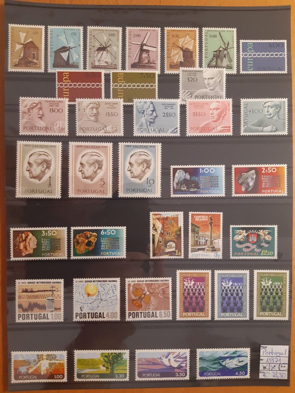 Tutti i francobolli: Portugal** 1971 – Nuovo (secondo la descrizione) da Confignon venduto da Alfda2000