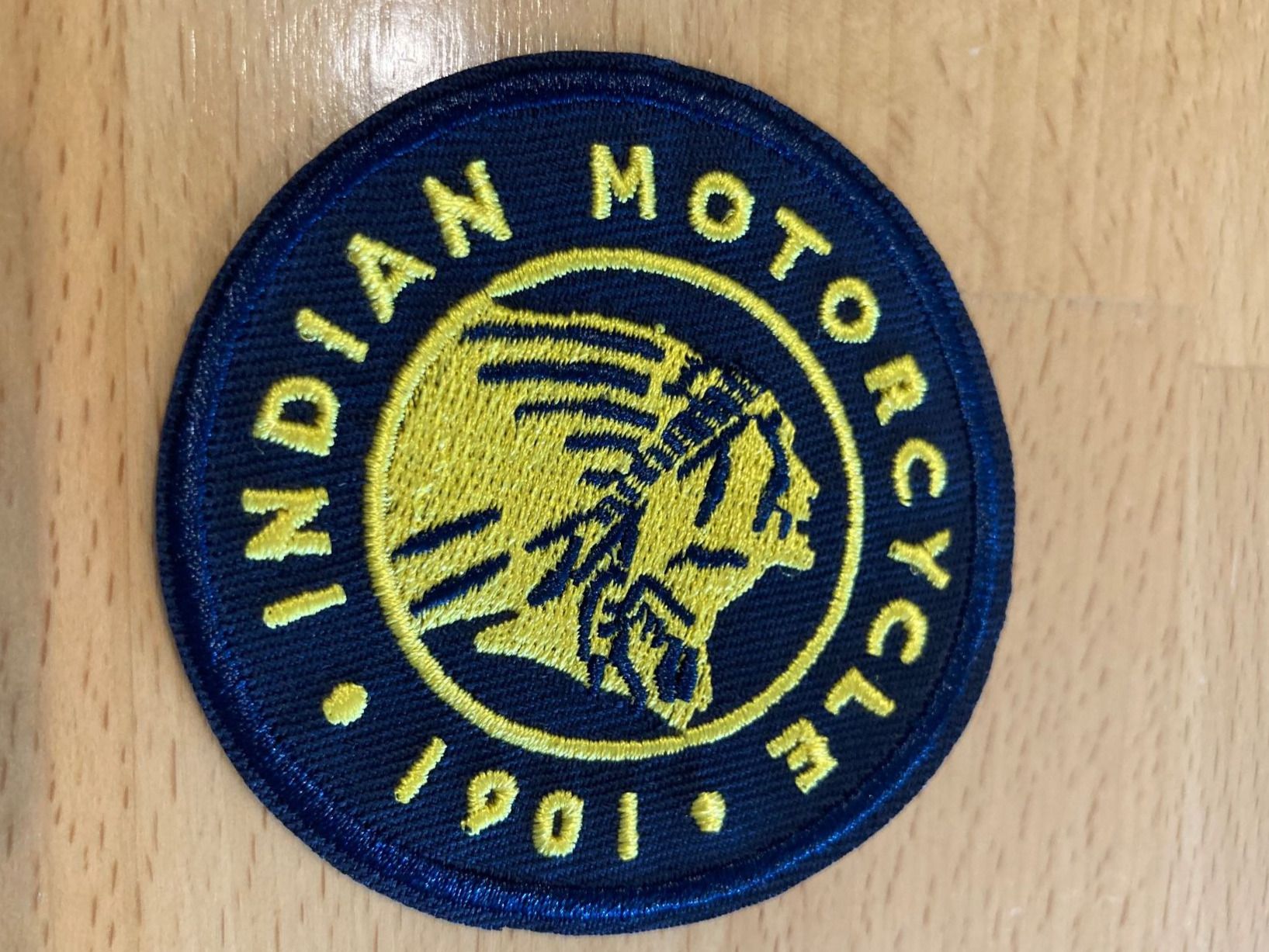 Toppe: Indian Motorcycle 1901 Patch Aufnäher Sticker 1003 – Nuovo (secondo la descrizione) da Horn venduto da abutre72