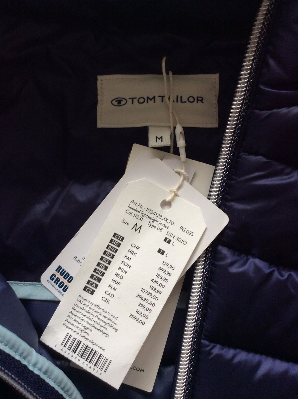 Tom Tailor Jacken: Winterjacke Steppjacke von Tom Tailor Gr.M – Neu und originalverpackt aus Riehen von apo_n7lm 3