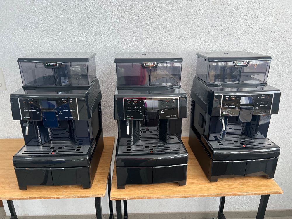 3 Stück Kaffeemaschinen Saeco Aulika EVO Office Kaufen auf Ricardo