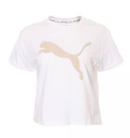 PUMA EVOSTRIPE LOGO T-SHIRT weiss Gr. XL