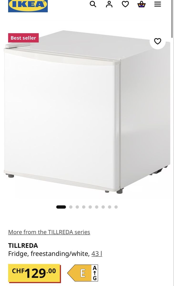 Frigoriferi: 43L IKEA Mini-Kühlschrank – Nuovo (secondo la descrizione) da Zürich venduto da AnthonyPrimi 7