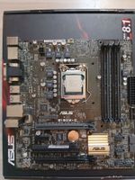 ASUS B150M-C mit i5-6400 + 8 GB RAM + I/O Blende