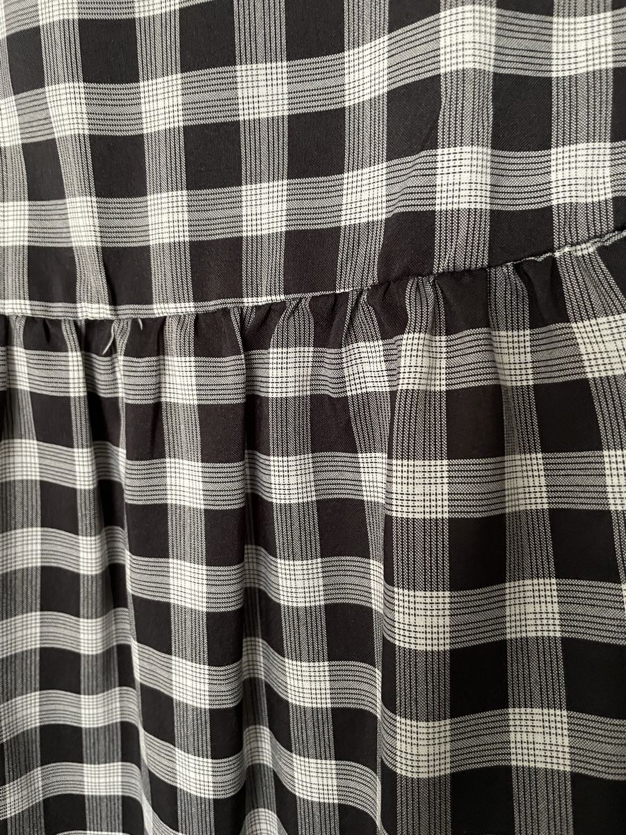 Vila Vestiti: Vila Kleid, schwarz-weiss kariert – Nuovo (secondo la descrizione) da Zürich venduto da SeldaY 4