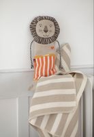 JUWEL Babydecke in Puppe Löwe 70x90 cm Baumwolle Viscose