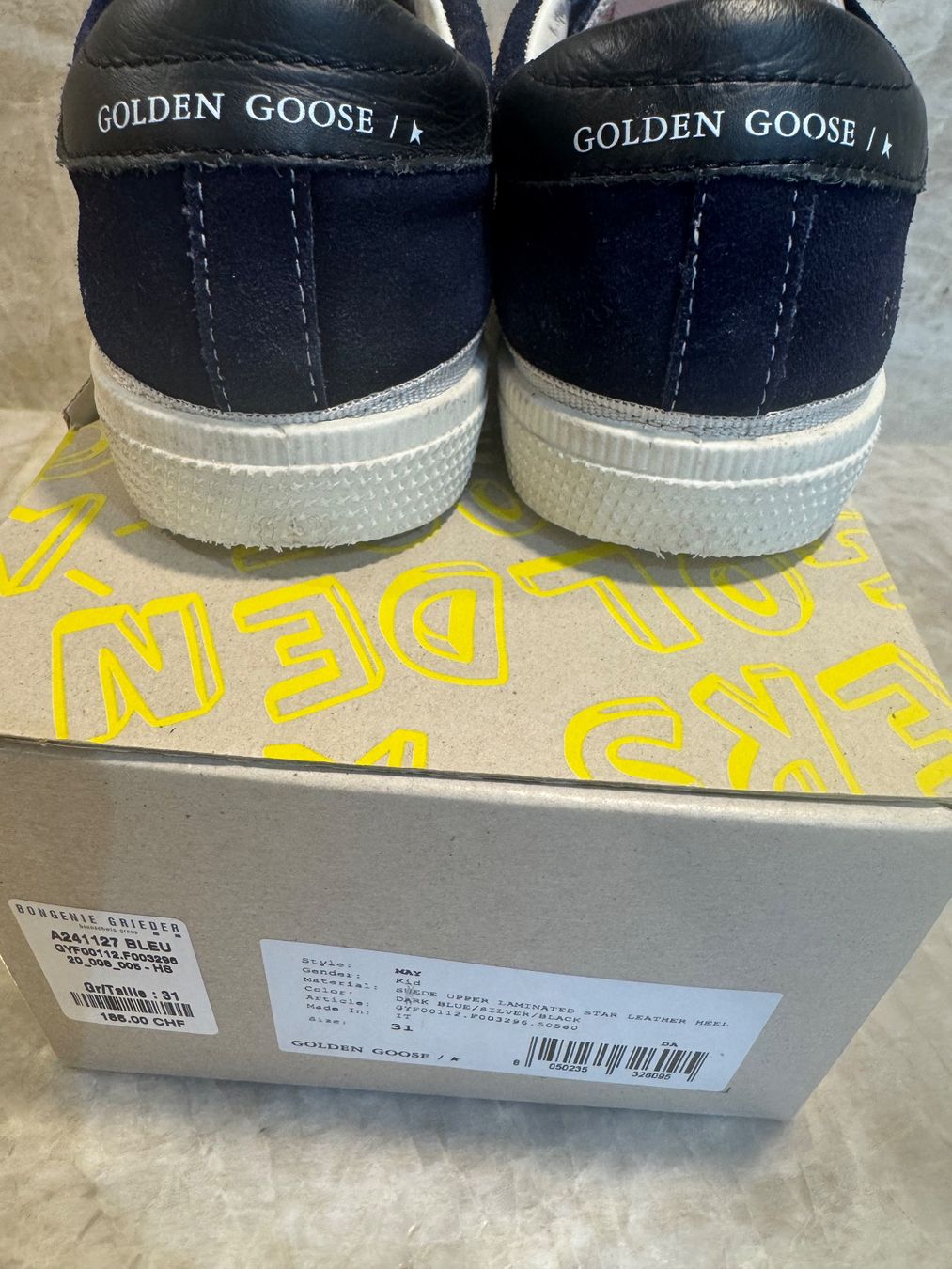 Golden Goose Scarpe da uomo: Basket Golden Goose T31 – Usato da Conches venduto da chn_hgl6 6