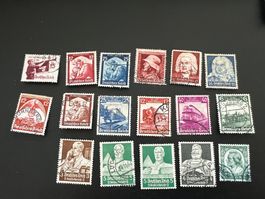 Deutsches Reich 1934/35  Lot gest.  (5052)
