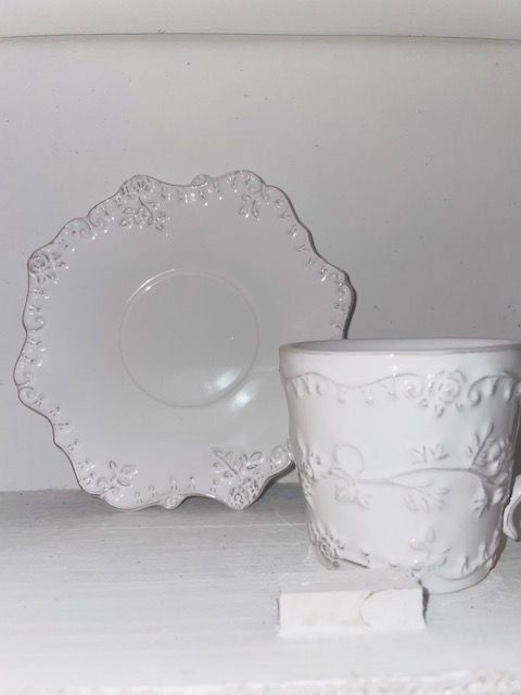 Set di piatti: Shabby Chic Kaffee Set mit Milchkanne – Nuovo (secondo la descrizione) da Fällanden venduto da LetiRobi 3