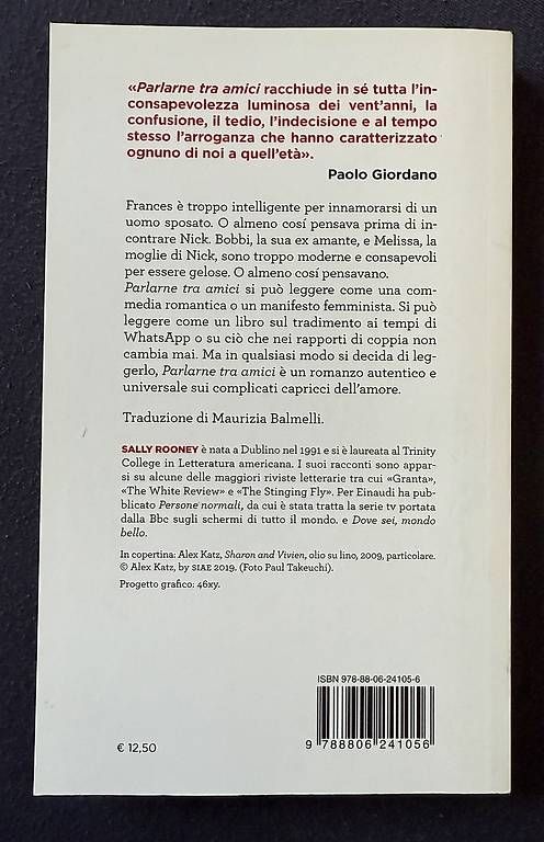 Libri: Parlarne tra amici - Sally Rooney – Nuovo (secondo la descrizione) da Sementina venduto da sabrii_ 2