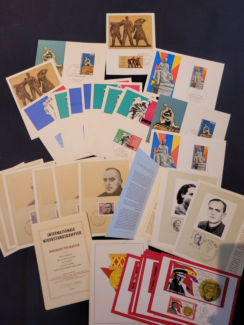 Cartoline postali: DDR Lot, Top – Usato da Kriens venduto da KTP