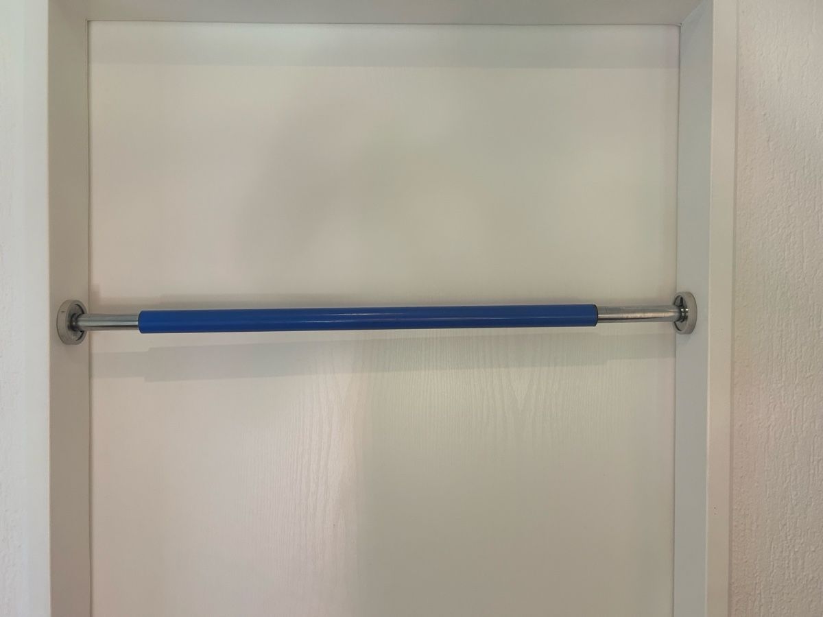 Hometrainer: Klimmzugstange blau verchromt  – Usato da Dinhard venduto da Timo_Ge