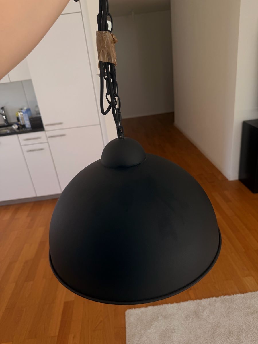 Micasa Lustres & lampes de plafonds: Schwarze Decklampe – Neuf (Voir description) à Balterswil par uer_2wv9