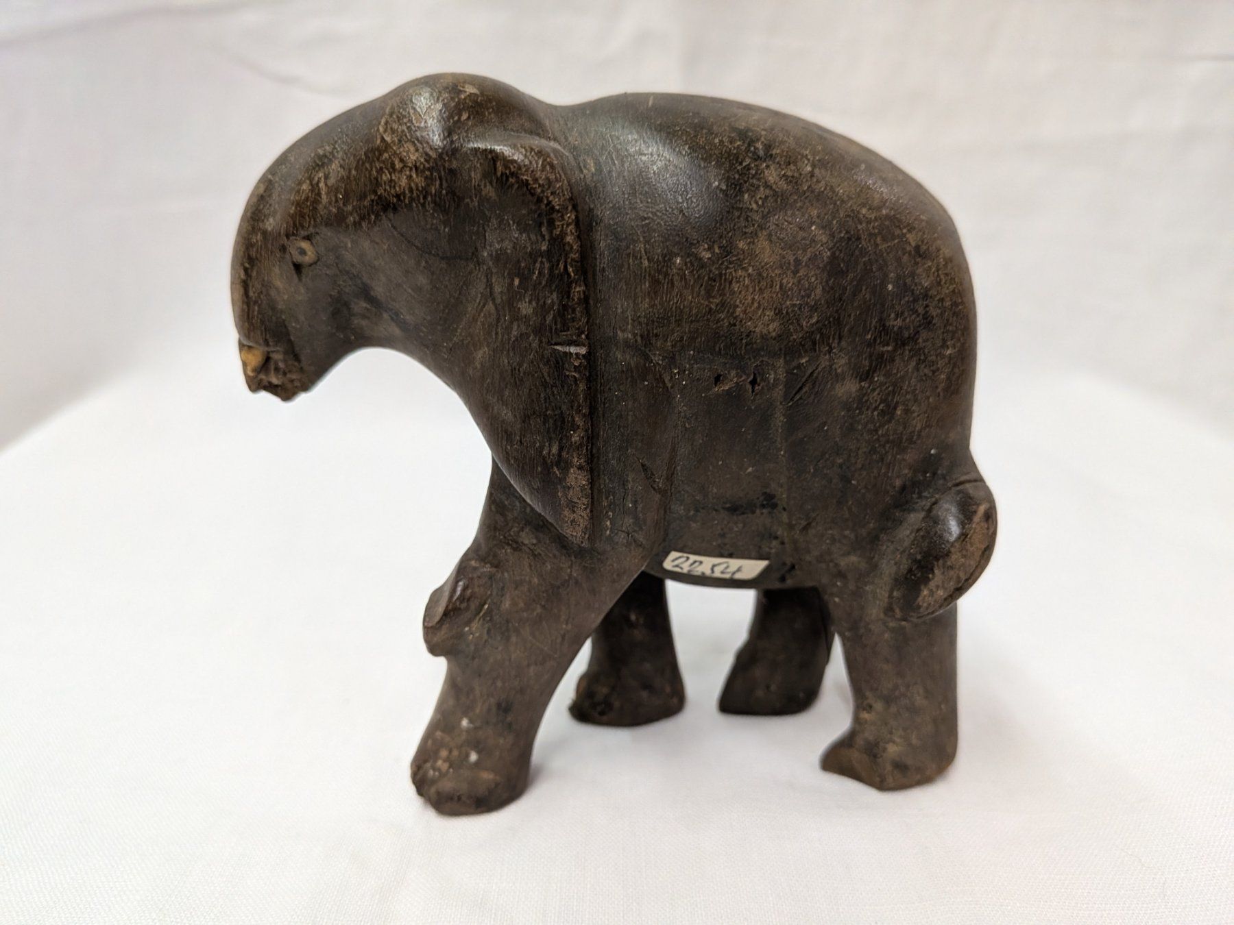 Sculture & Statue: Antike Holzskulptur Afrika Elefant – Usato da Emmen venduto da Brockofsky