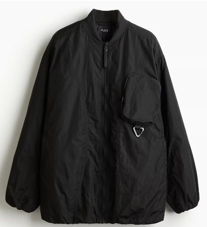Sport Pilotenjacke oversize S H&M Move Collection