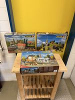 3x Faller gebäudebausatze für modelleisenbahnen