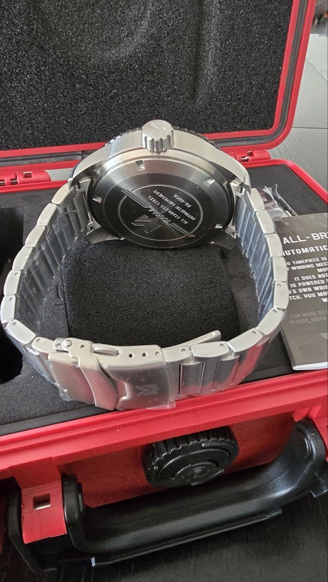 Orologi: RGMT STEALTH BLACK Automatik Uhr – Nuovo e nell'imballaggio originale da Seftigen venduto da Kadi61 3