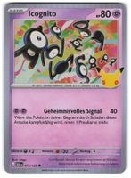 Icognito / Unown / 30 Jahre / 30C 072
