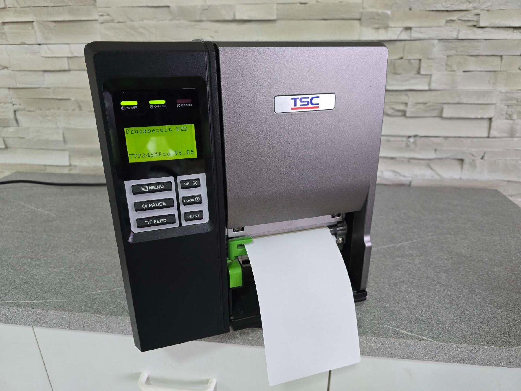 Stampanti: TSC TTP-246M Pro Barcode Etikettendrucker Labeldrucker – Usato da Baar venduto da Werkzeugzentrum 1