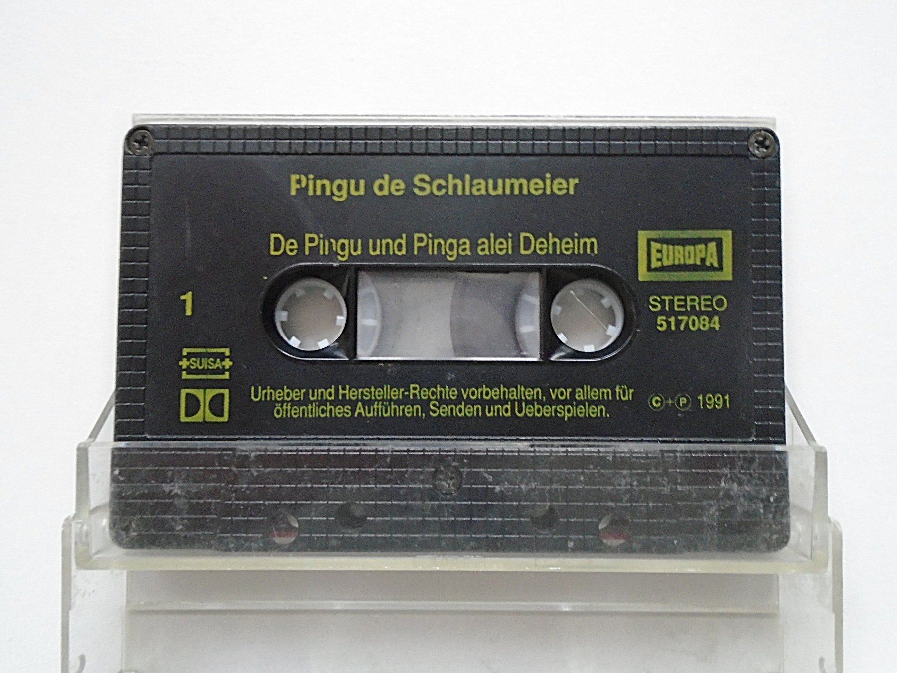 Musicassette: PINGU / Opa isch chrank-Pingu + Pinga alei Deheim – Usato da Pfeffingen venduto da Intertandem