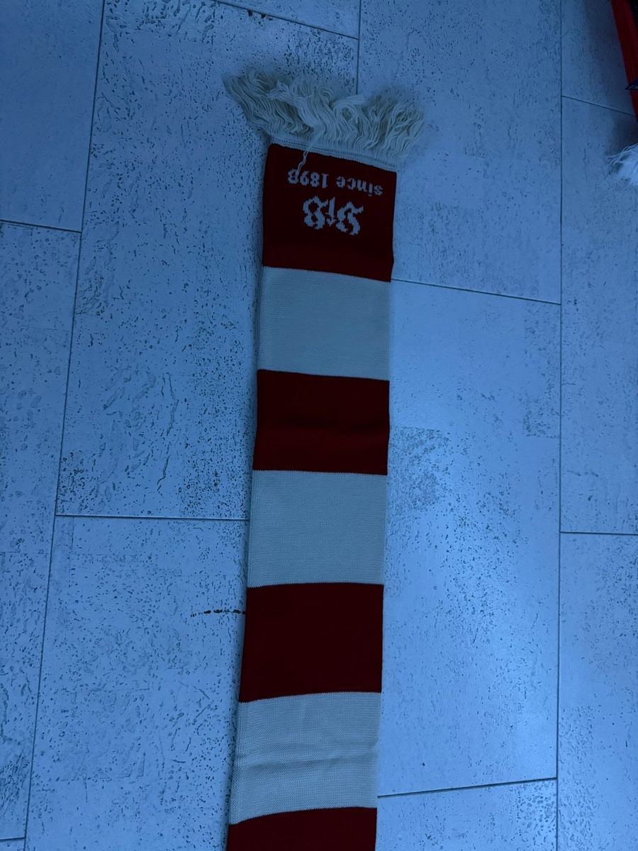 Foulard & Sciarpe: Gestreifter VFB Stuttgart Fanschal – Nuovo e nell'imballaggio originale da Arch venduto da Baloo11