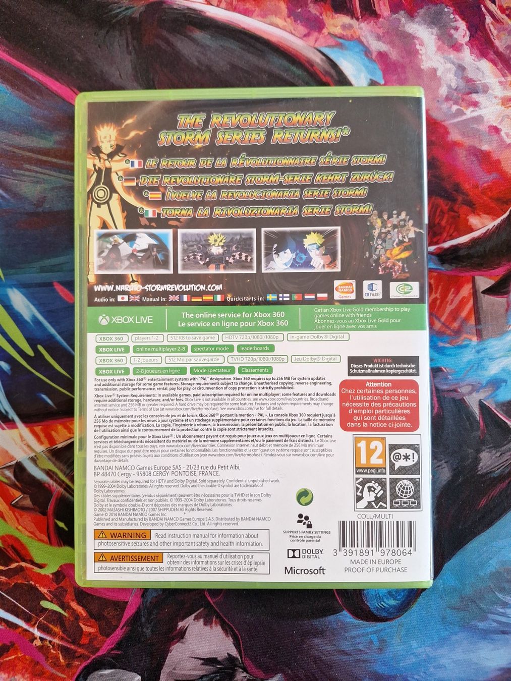 Microsoft Giochi: Naruto Ultimate Ninja Storm Revolution - XBOX 360 – Usato da Altstätten SG venduto da GGsGameshop 1