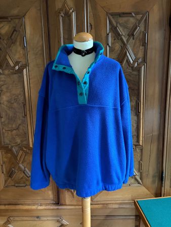 VINTAGE SCHILD FLEECE Jacke  Größe XL