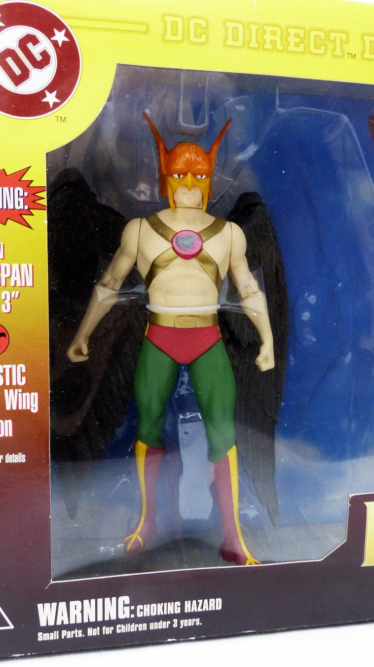 Figuren: HAWKMAN HAWKGIRL DC DIRECT ACTION FIGURE SET NOS 2000 – Neu und originalverpackt aus Lugano von YouWantUS 1