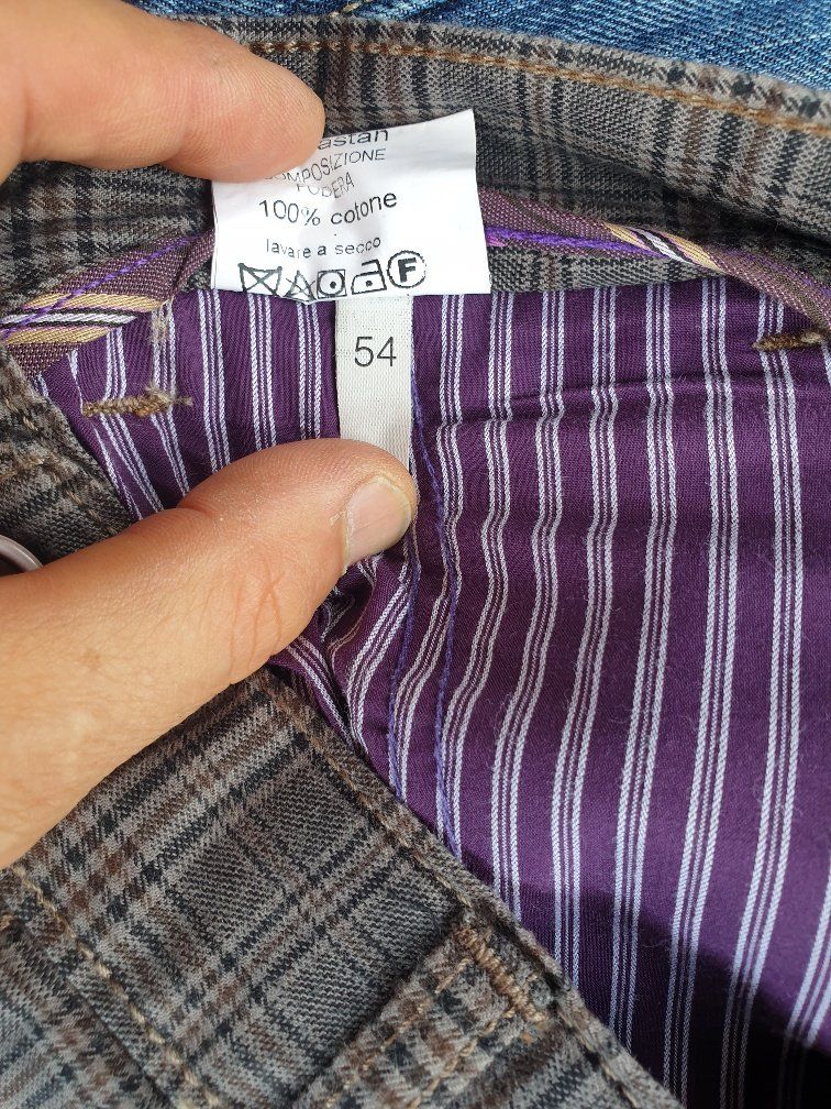 Pantaloni: Herren Hose Karo Gr.54 – Usato da St. Gallen venduto da Rene123 4