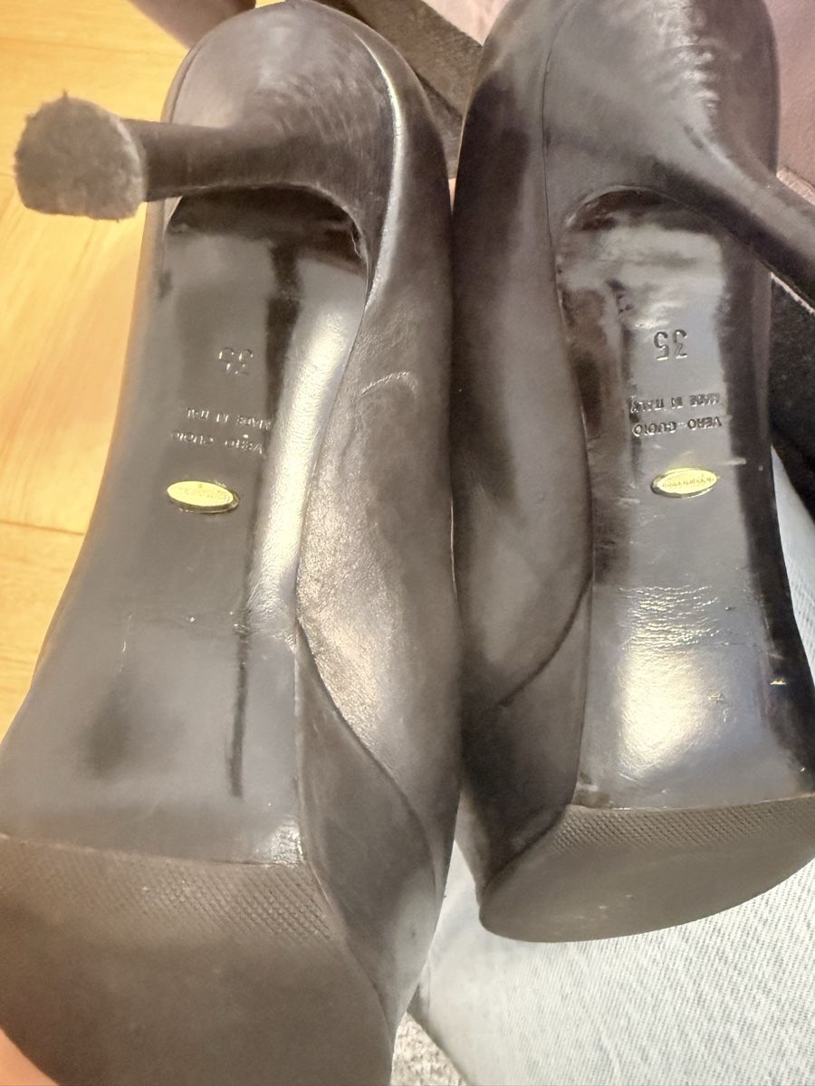 Sergio Rossi Scarpe da donna: Sergio Rossi black leather pumps – Usato da Genève venduto da iri_f78b 5