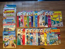 42 Comics: Lucky Luke, Asterix, diverse (gebraucht)