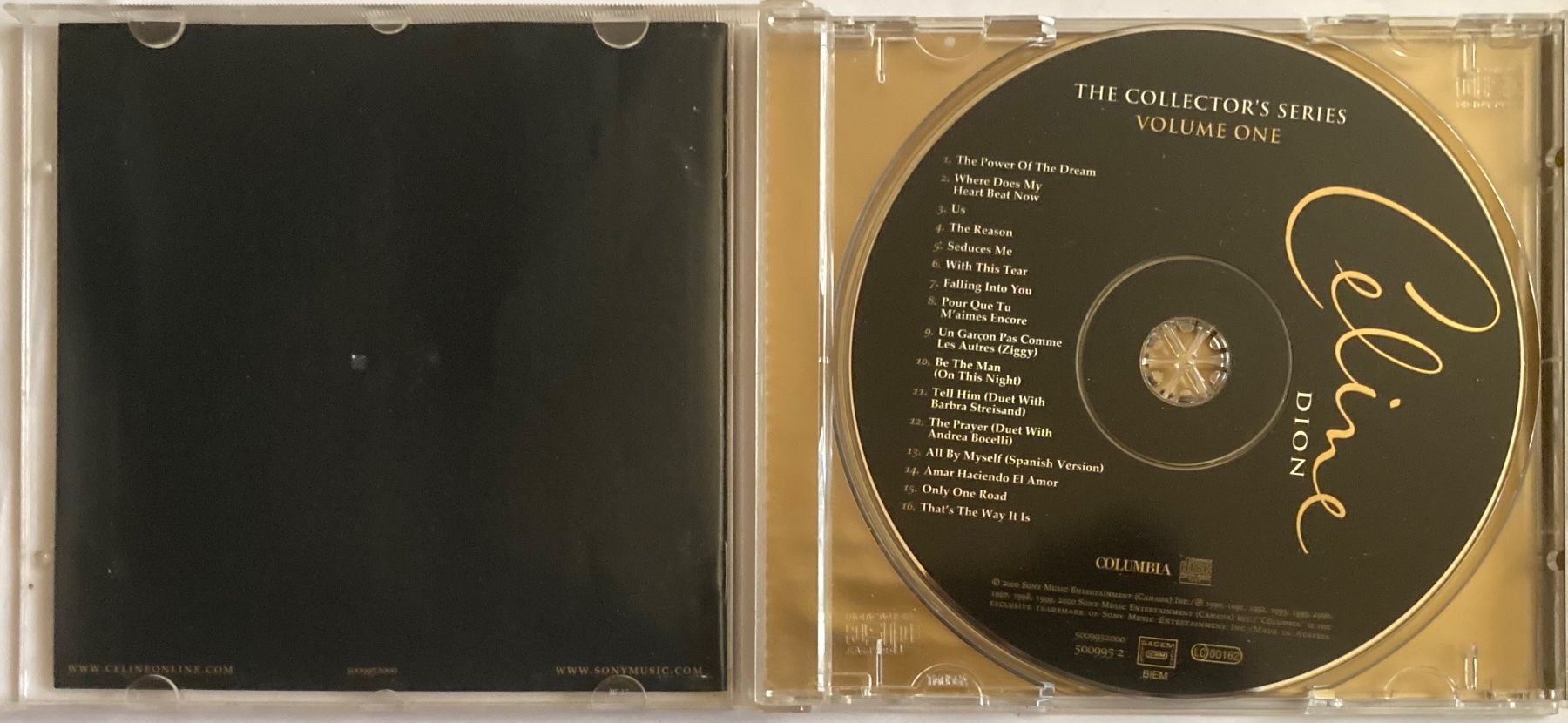 CD: CÉLINE DION - THE COLLECTOR'S SERIES VOLUME ONE – Usato da Poliez-Pittet venduto da Newtown-Records 2