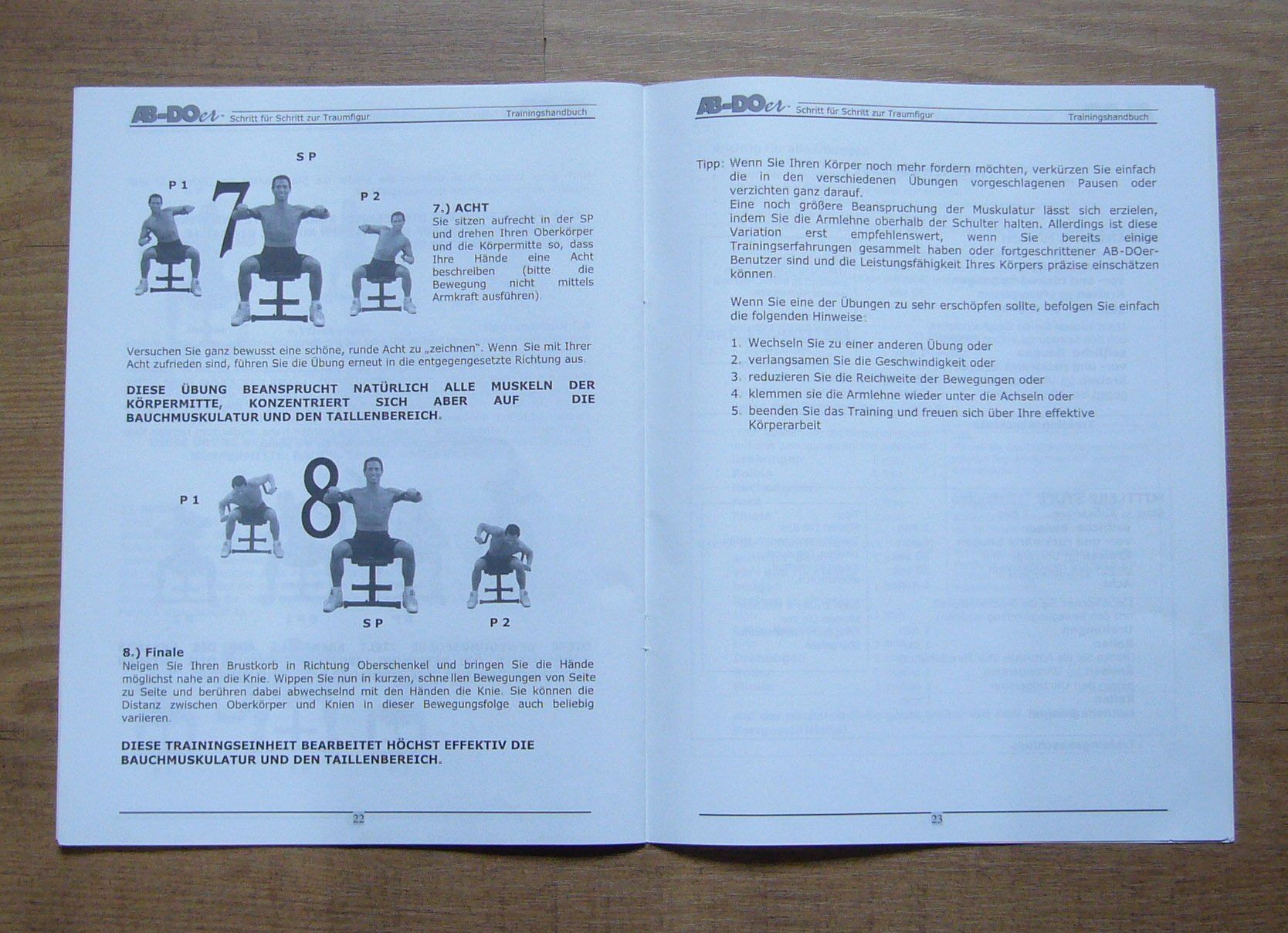 Hometrainer: AB-DOER avec manuel. Bon état. – Usato da Lamboing venduto da Qtrica 8