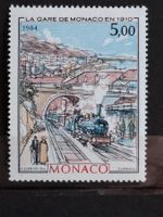 Monaco 1984 Mi.Nr. 1650 Bahnhof von Monaco. Postfrisch.