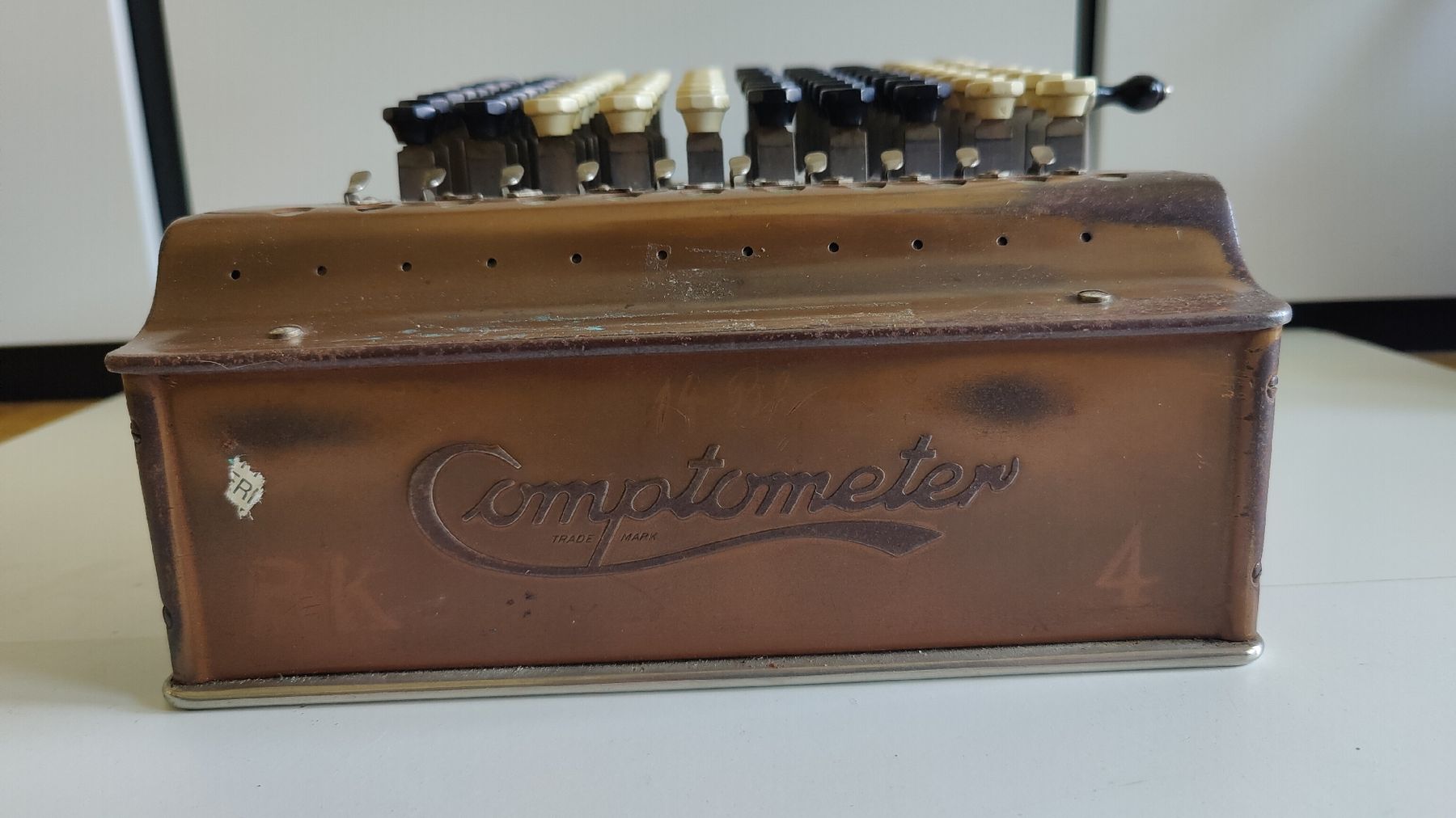 Taschenrechner: Antike Comptometer Felt&Tarrant um 1900 (L13) – Gebraucht aus Neuenhof von SchnaeppliAllerlei 1