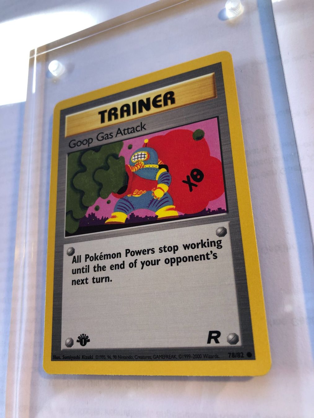 Carte collezionabili: Goop Gas Attack 1st Team Rocket - MINT - ab 1.- – Usato da Giubiasco venduto da dan_pr8b 2