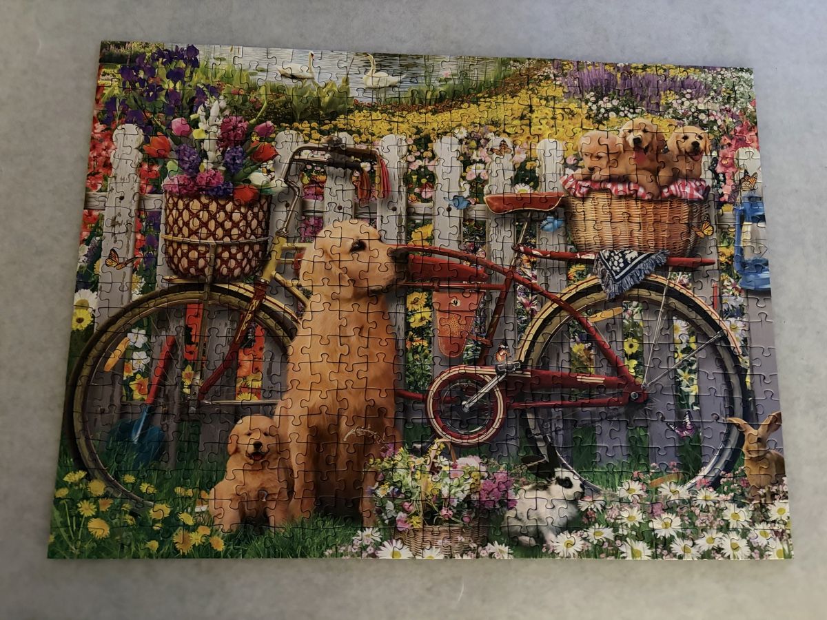 Ravensburger Puzzle: Puzzle Cute Dogs 500 Teile – Usato da Laupersdorf venduto da eliza23
