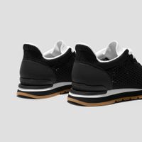 NEW Vivaia All day Slip-On Black Mesh Sneakers EU 35